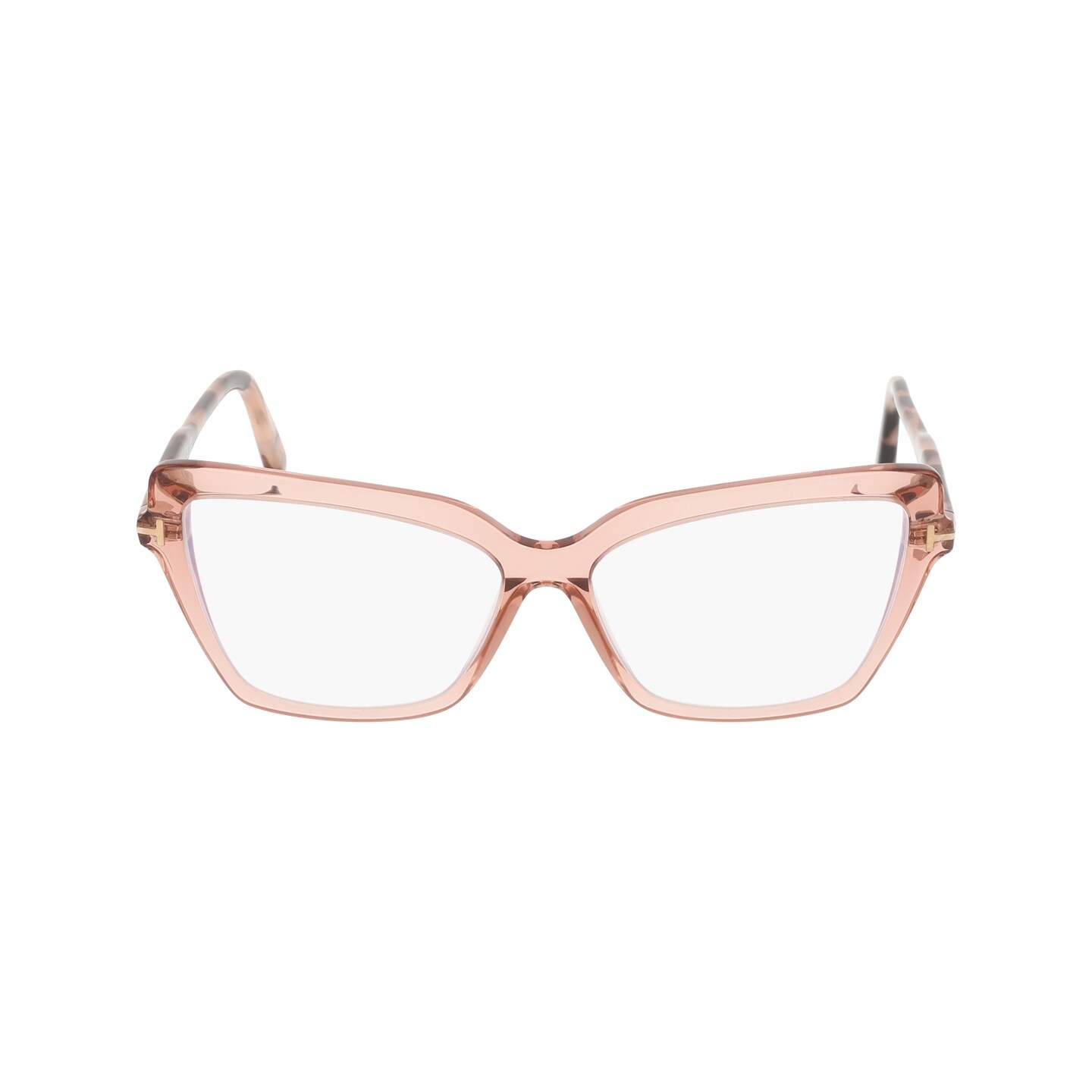 Micro Rosa Armação Tom Ford FT5948-B acetato rosa Feminino